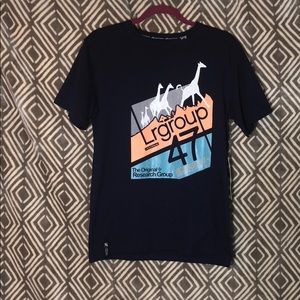Brand New Lifted Research Group Navy Tee Shirt